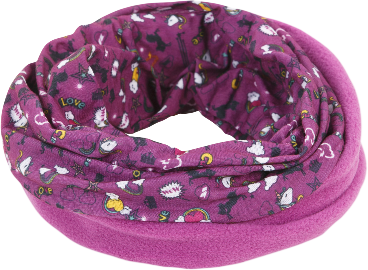 Trespass Callaghan - Kids Neckwarmer Unicorn Print