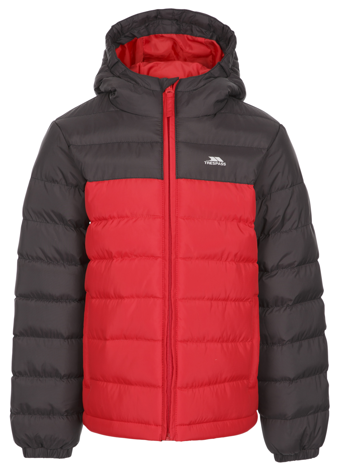Trespass Oskar B - Kids Padded Jkt Red