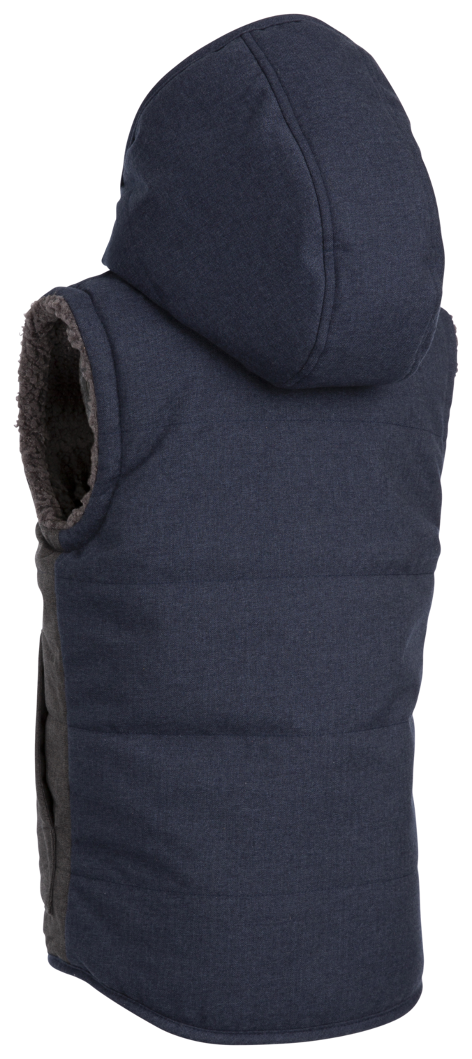Trespass Obtain - Dwustronna kamizelka dziecięca unisex, ciemnoszara, marlowa