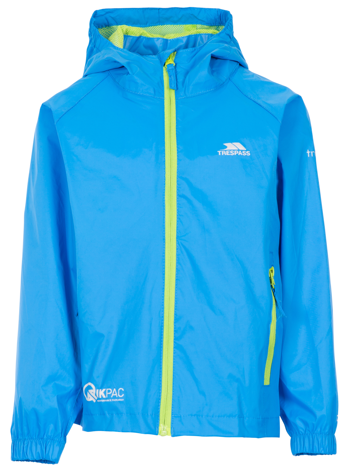 Giacca Trespass Qikpac - Packaway unisex per bambini Jkt Cobalt