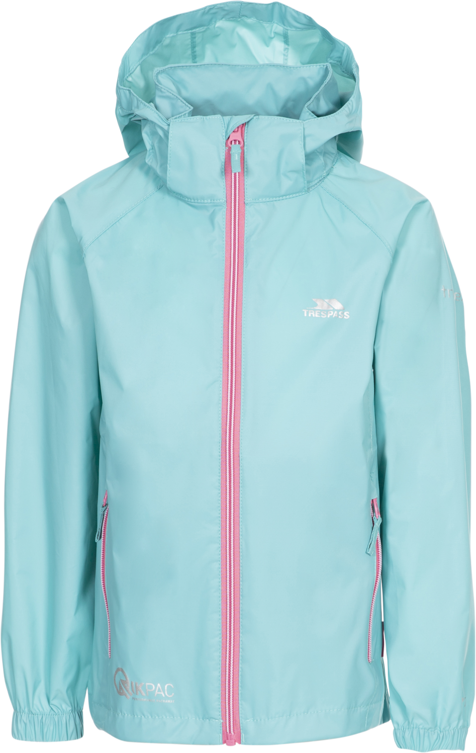 Trespass Qikpac X - Unisex Kinder Packaway Jkt Aquamarine