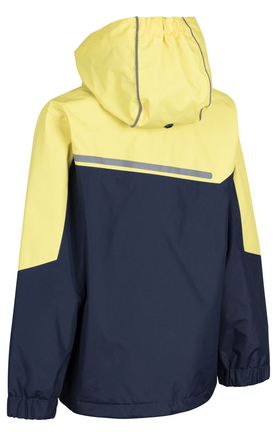 Trespass Submerged - Kurtka przeciwdeszczowa unisex dla dzieci - Tp50 Granatowo-żółta