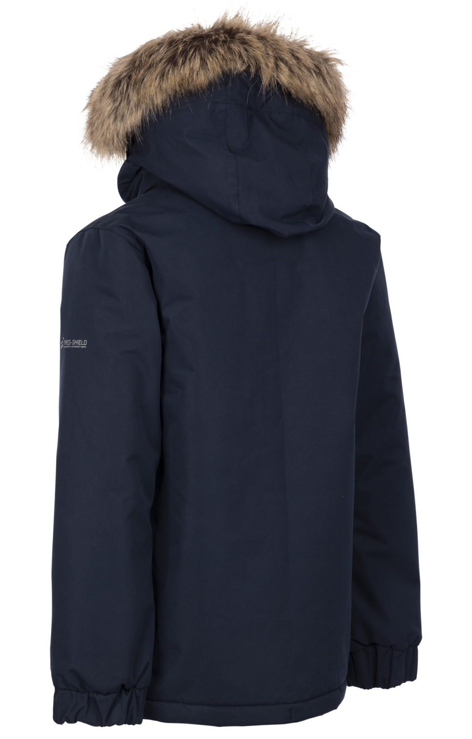 Trespass Wyald - Kurtka przeciwdeszczowa dla dzieci unisex, granatowa
