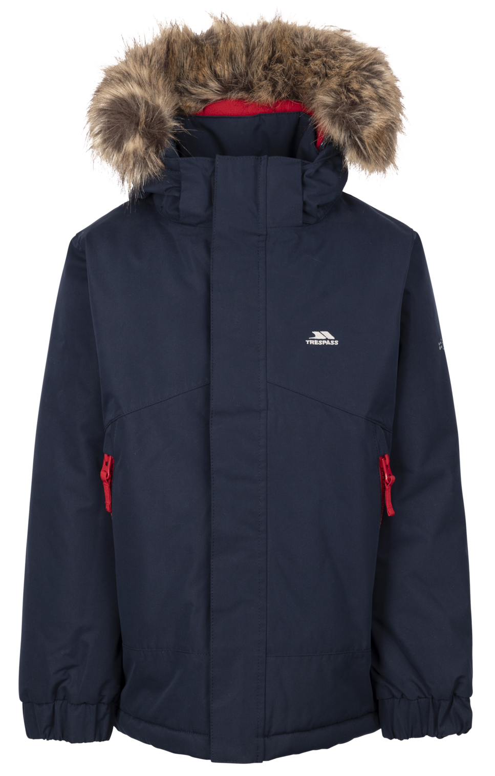 Trespass Wyald - Kurtka przeciwdeszczowa dla dzieci unisex, granatowa