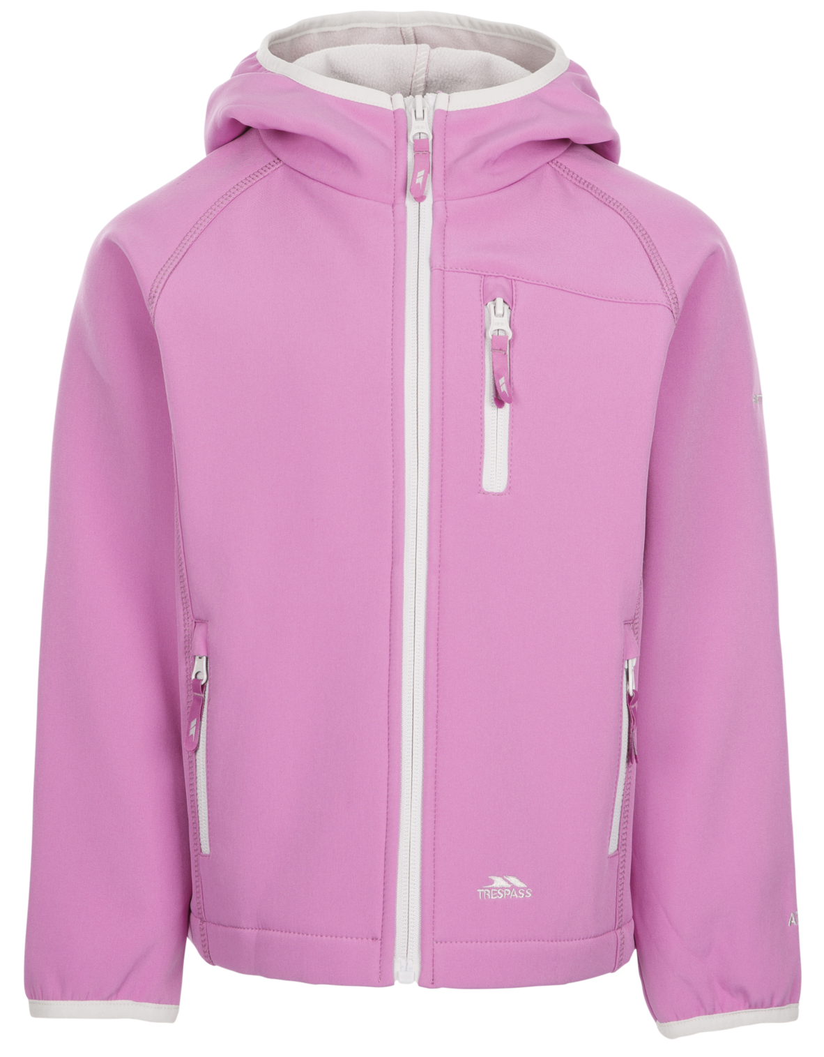 Trespass Kian - Kids Softshell Jkt Deep Pink 11/12
