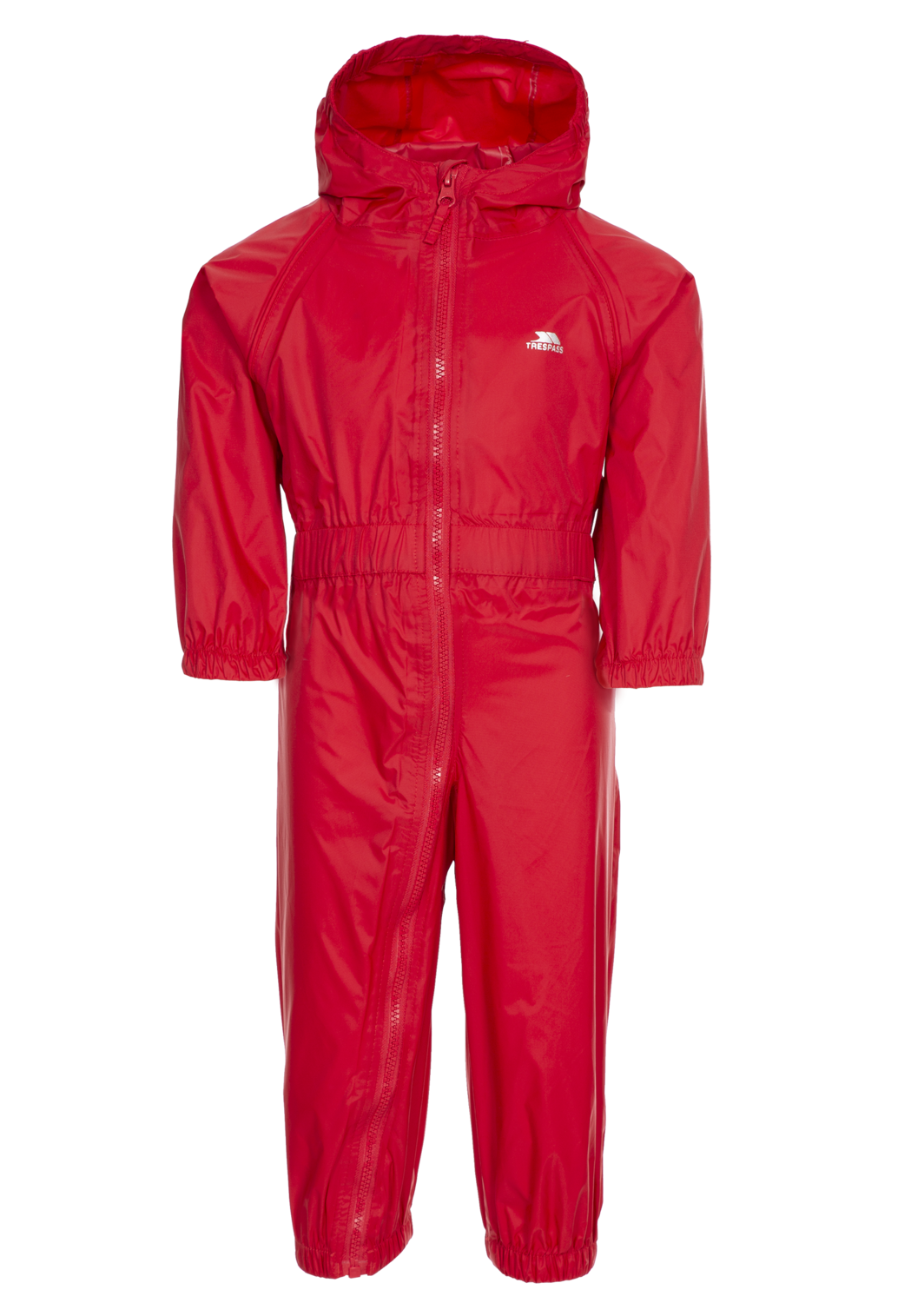 Buton Trespass - Costum de ploaie pentru bebelusi rosu