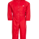 Trespass Button - Babies Rain Suit Red
