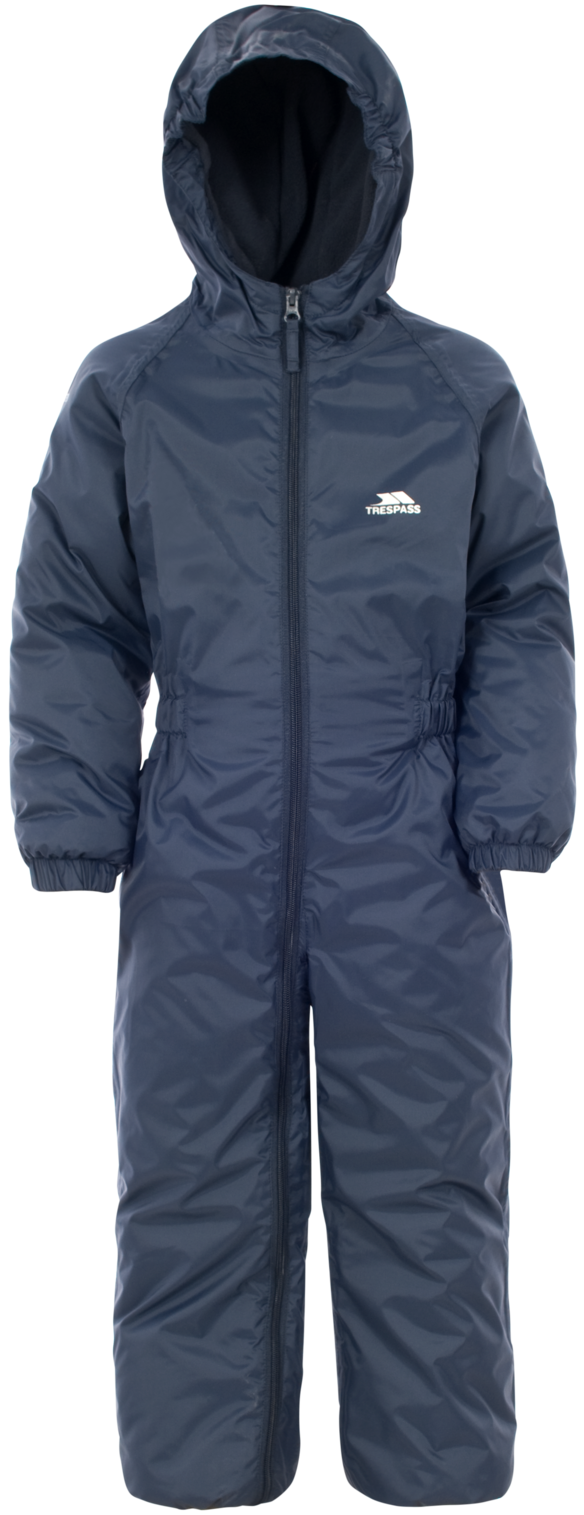 Trespass Dripdrop - Kinderregenpak Marineblauw 2/3