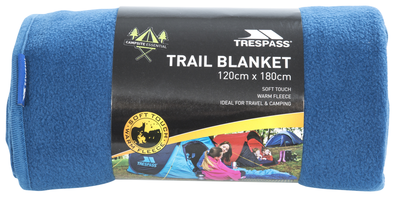 Coccole Trespass - Coperta 120 x 180 cm Cobalto