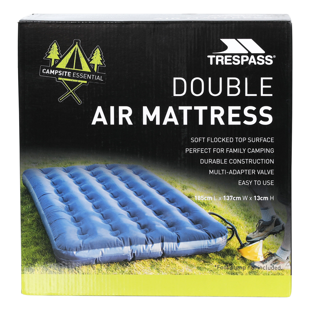 Foghail Duoblimp - tocht leaba aeir dúbailte GACH