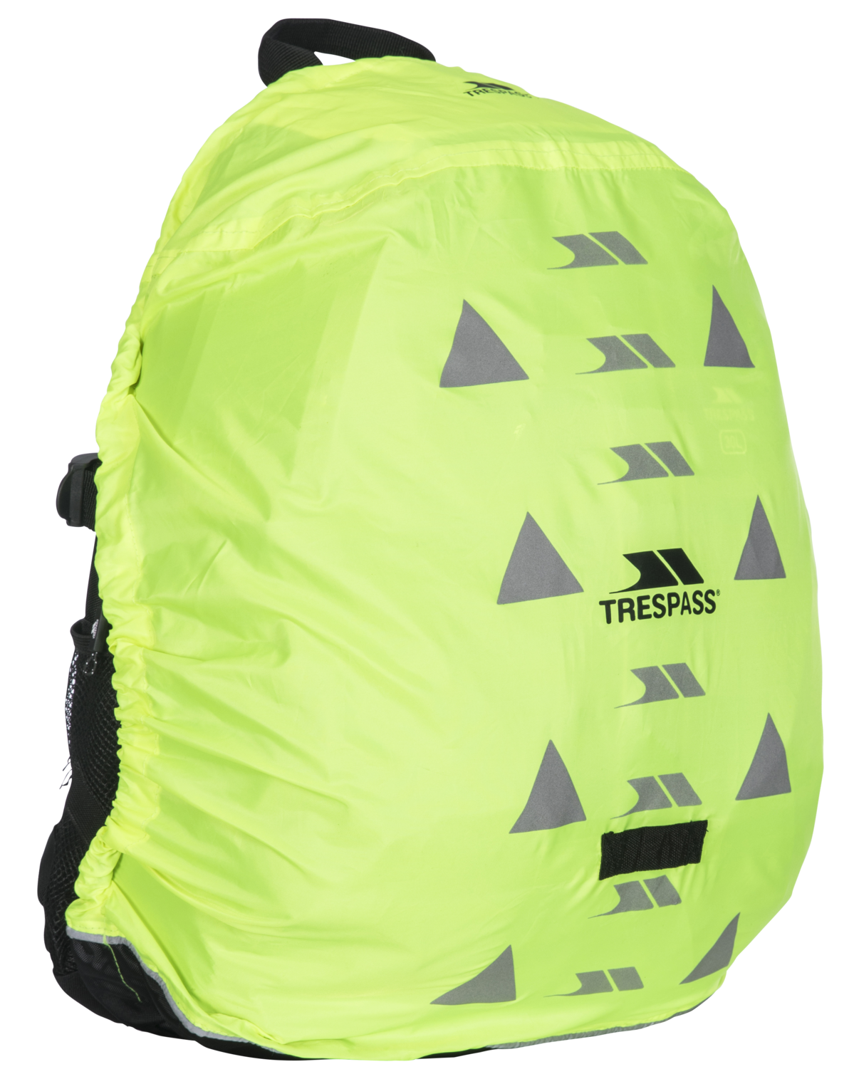 Trespass Sulcata - Reflective Rucksack Cover Yellow
