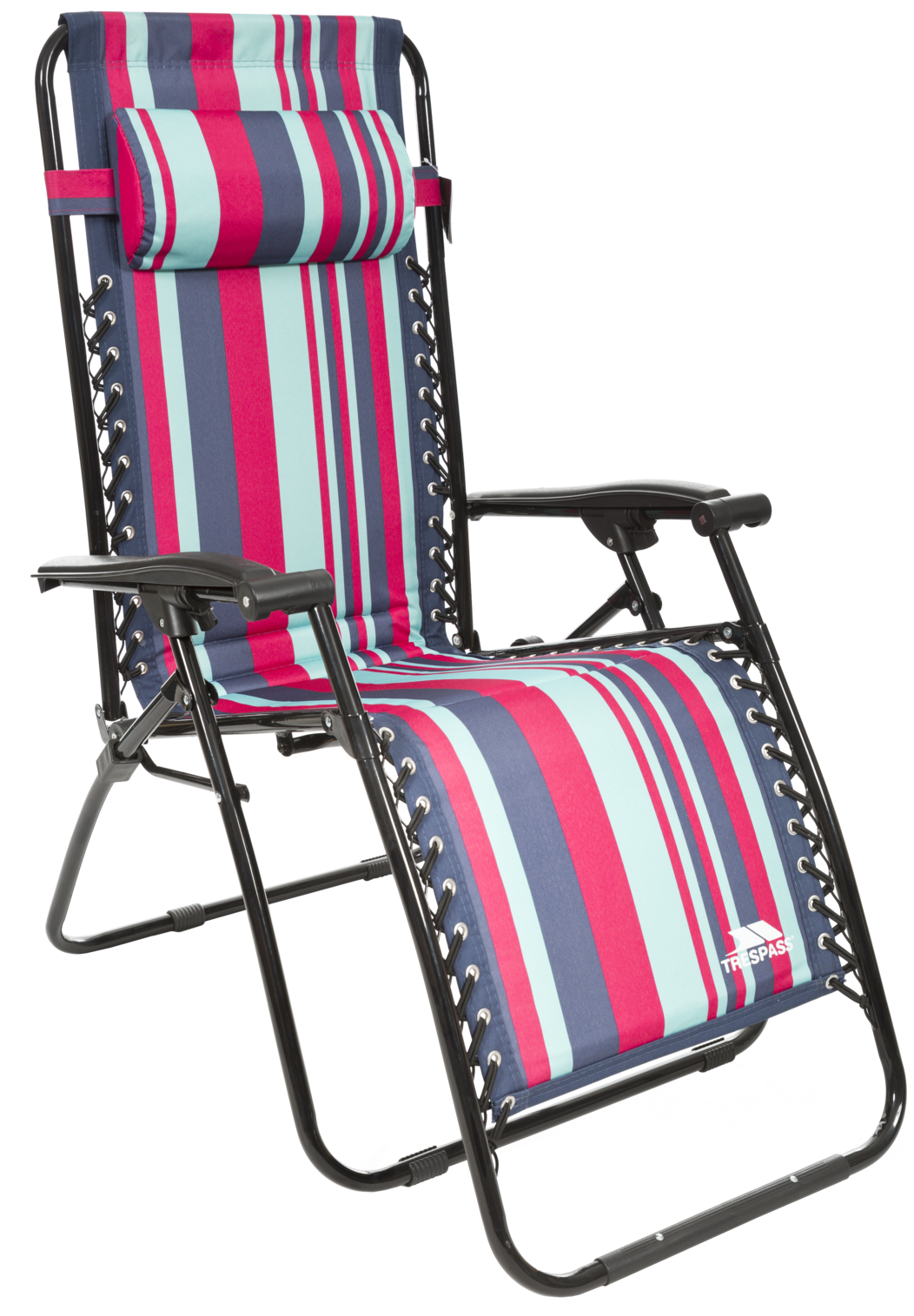 Trespass Glentilt - Reclining Chair Tropical Stripe