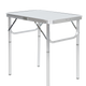 Trespass Trestles - Portable Camping Table Silver X