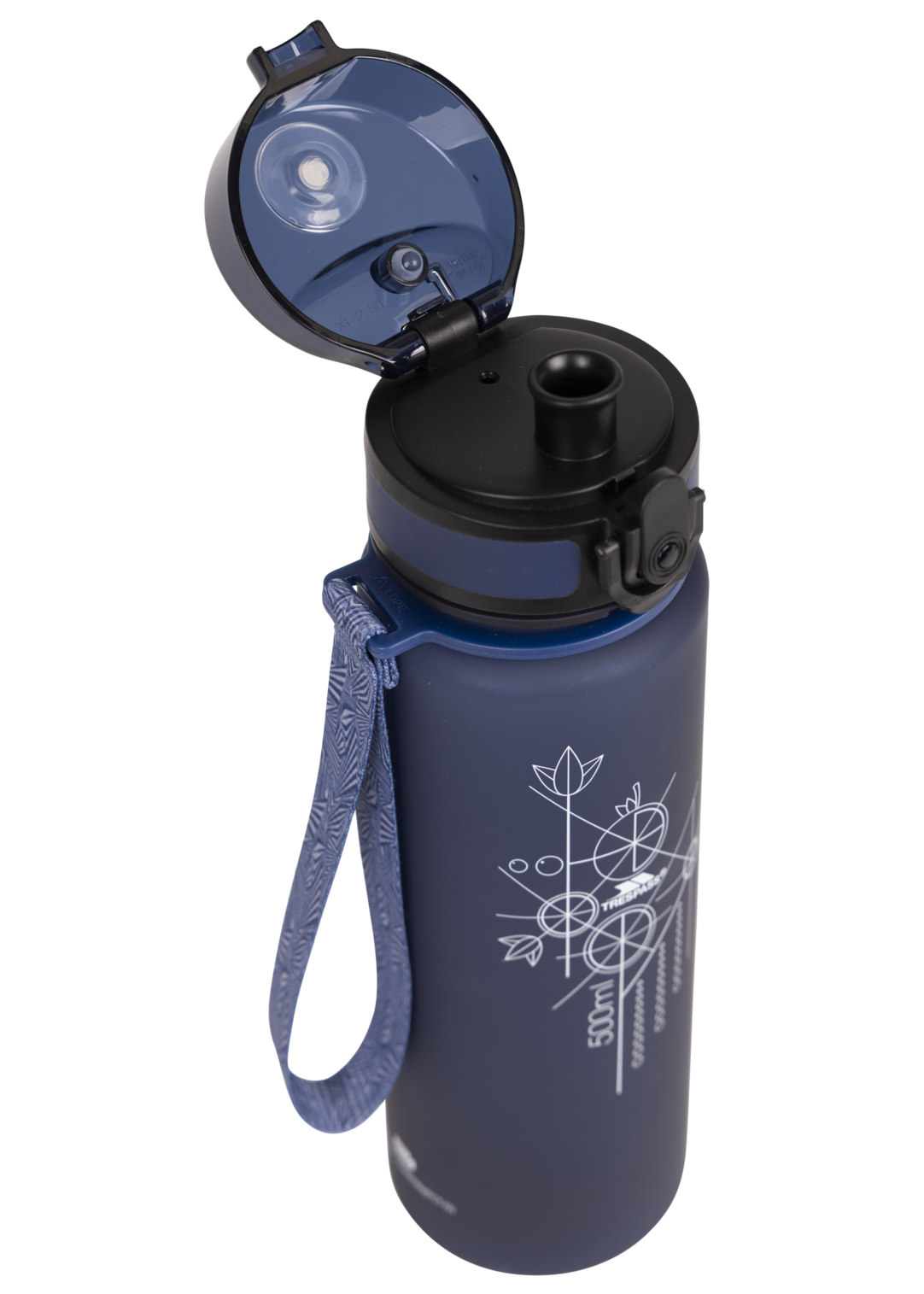 Trespass Flintlock - Sports Bottle Dark Blue
