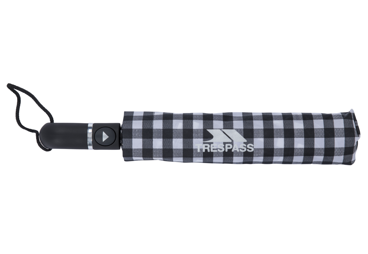 Trespass Brolli - Umbrella Black Check