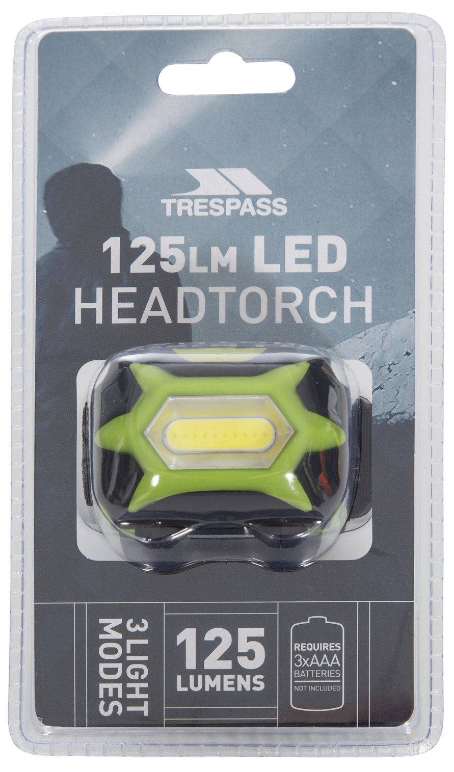 Trespass Beacon - Lampe Frontale Noir