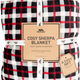 Trespass Vallon - одеяло Sherpa Red Check