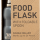 Trespass Scran - Food Flask Grey