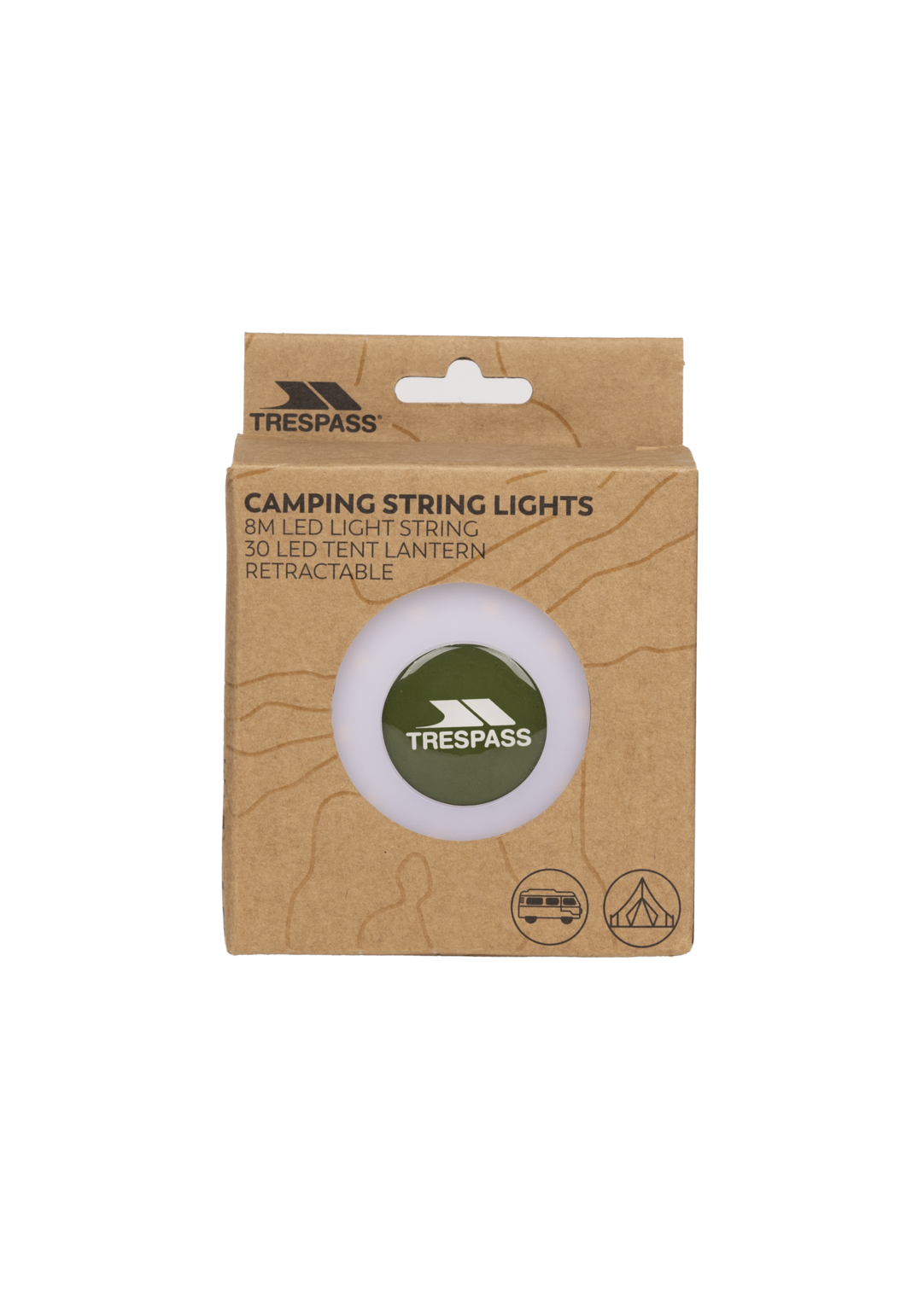 Trespass Decoro - Led String Lights Grøn