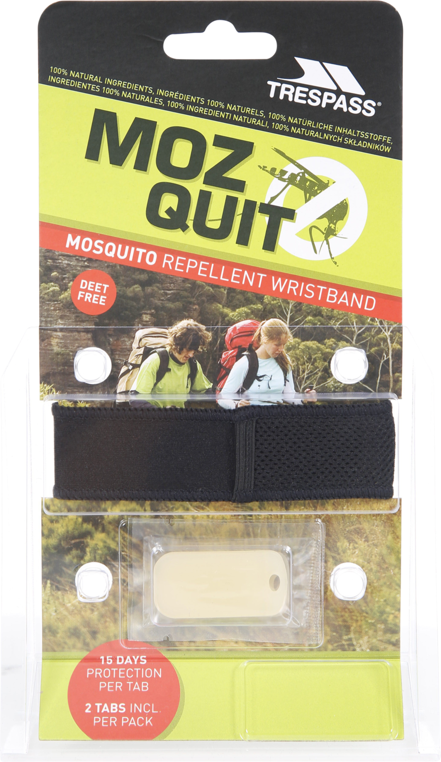 Trespass Mozquit – Mückenschutzband Schwarz