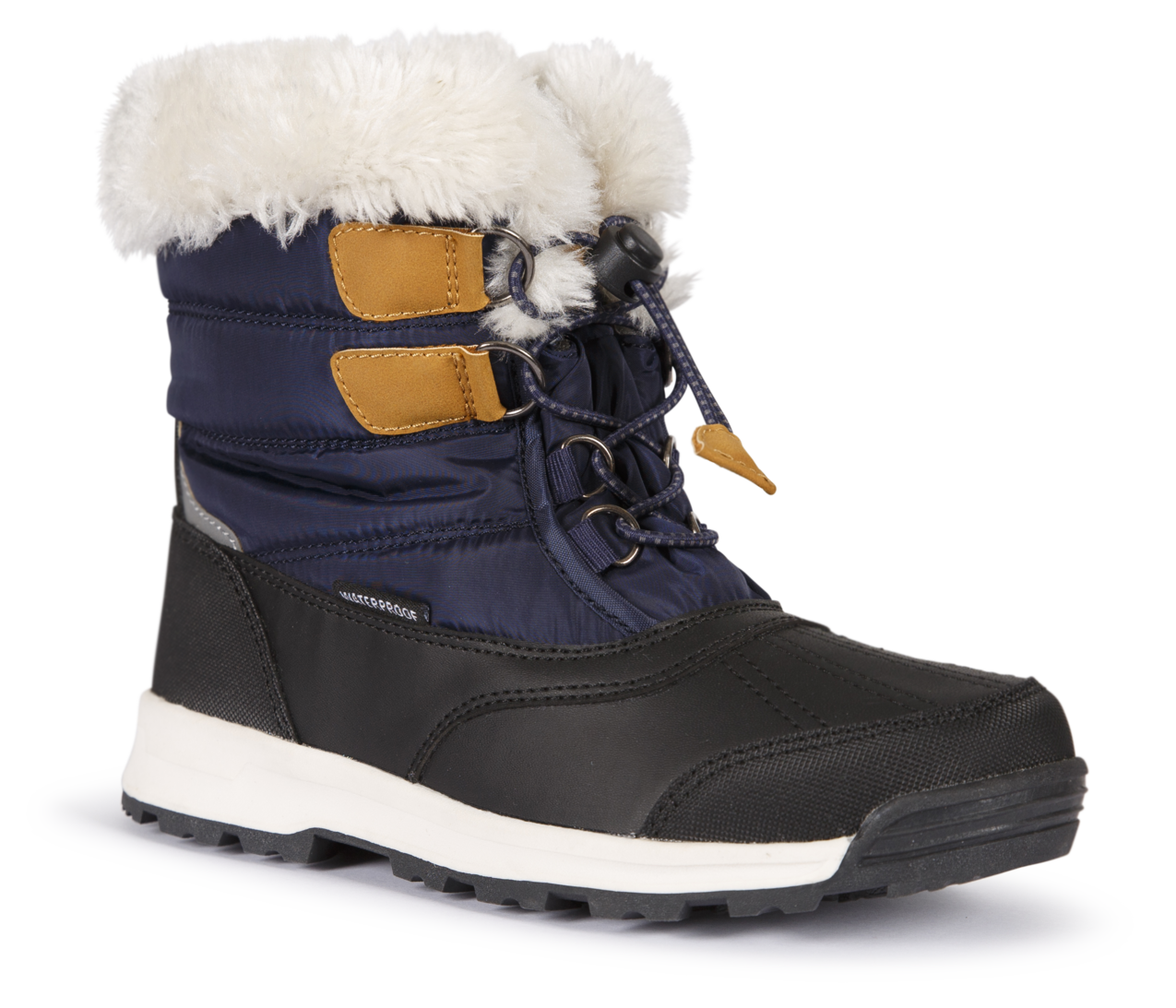 Trespass Ratho - W-proof snowboot voor jongeren, marineblauw