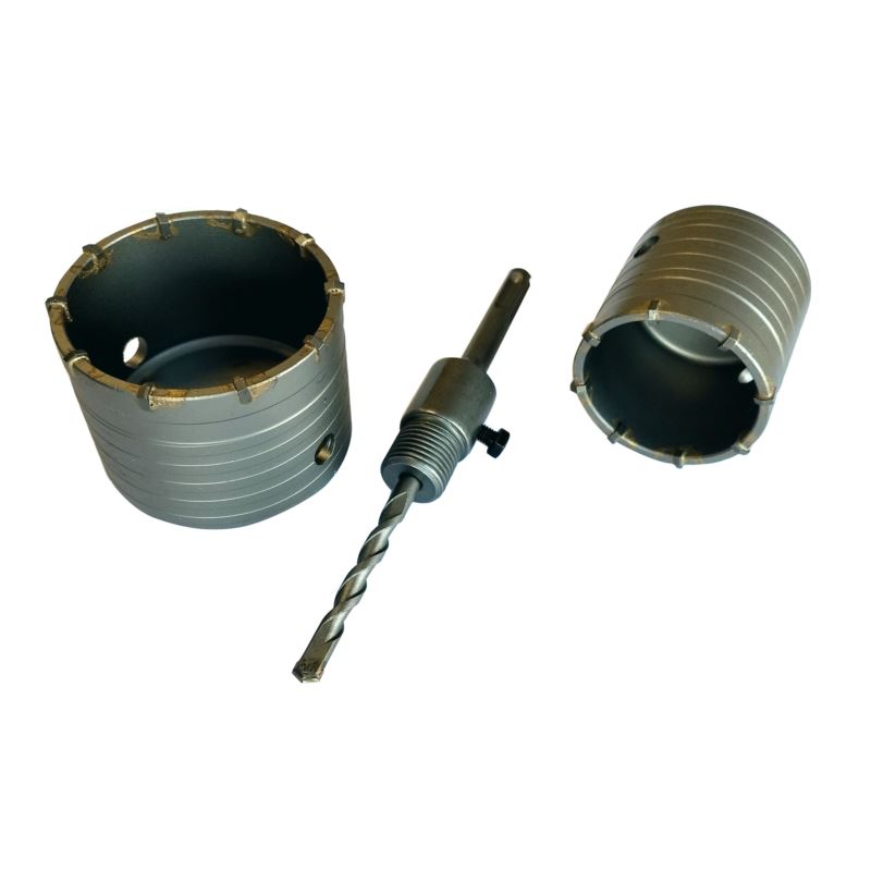 Seghe a tazza per cemento da 65 e 80 mm con attacco Sds Beast