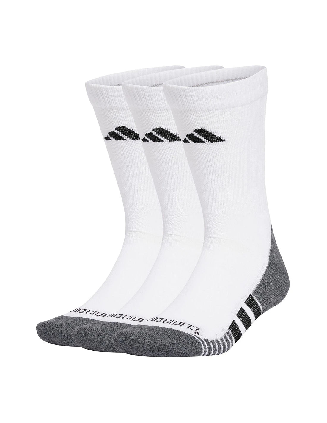 Пакет от 3 средни бели чорапи Adidas PRF CRW