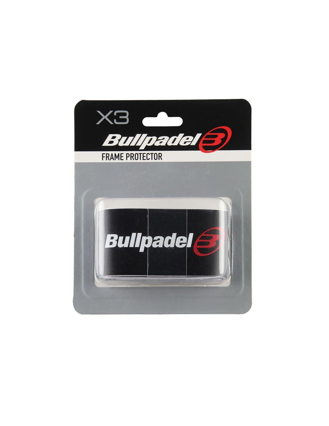 Bullpadel Pack Of 3 Protectors Black