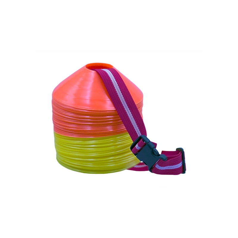 Pack Cones Belt Amarillo Flúor/Naranja Flúor/Blanco/Azul