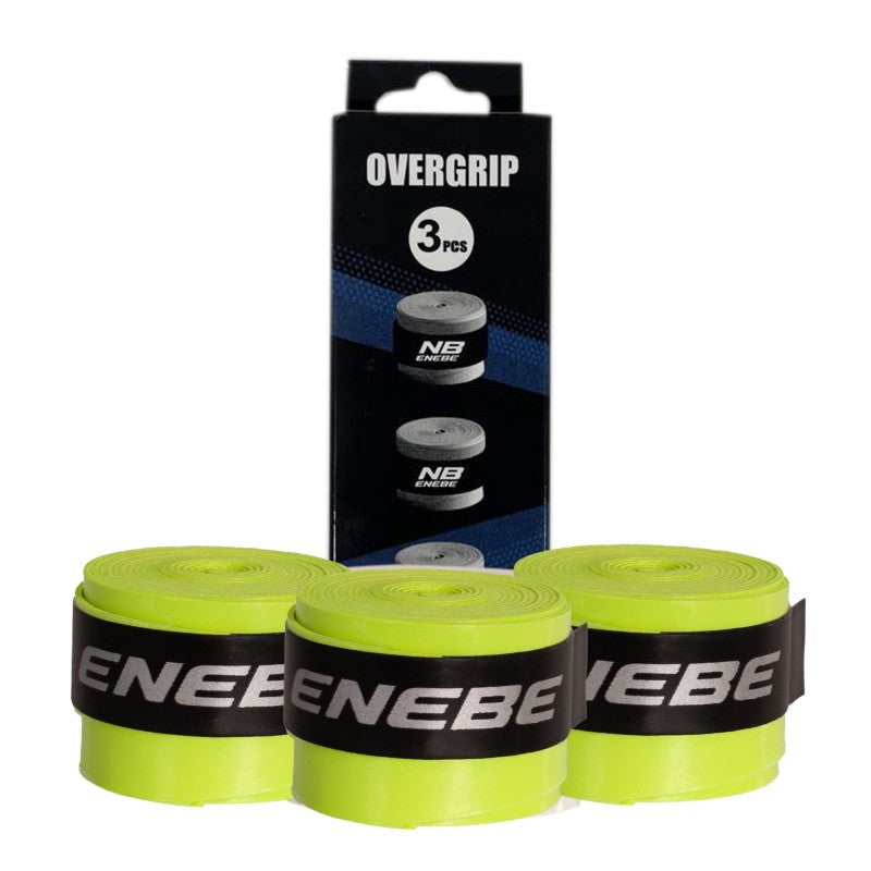 Pack De 3 Overgrips Lisos Enebe Amarillo