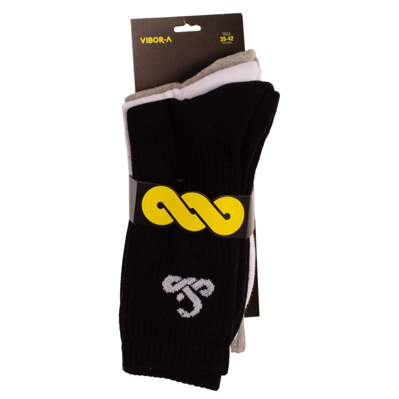 Pack Of 3 Pairs Of Vibor-a Pure Socks Único 35-38