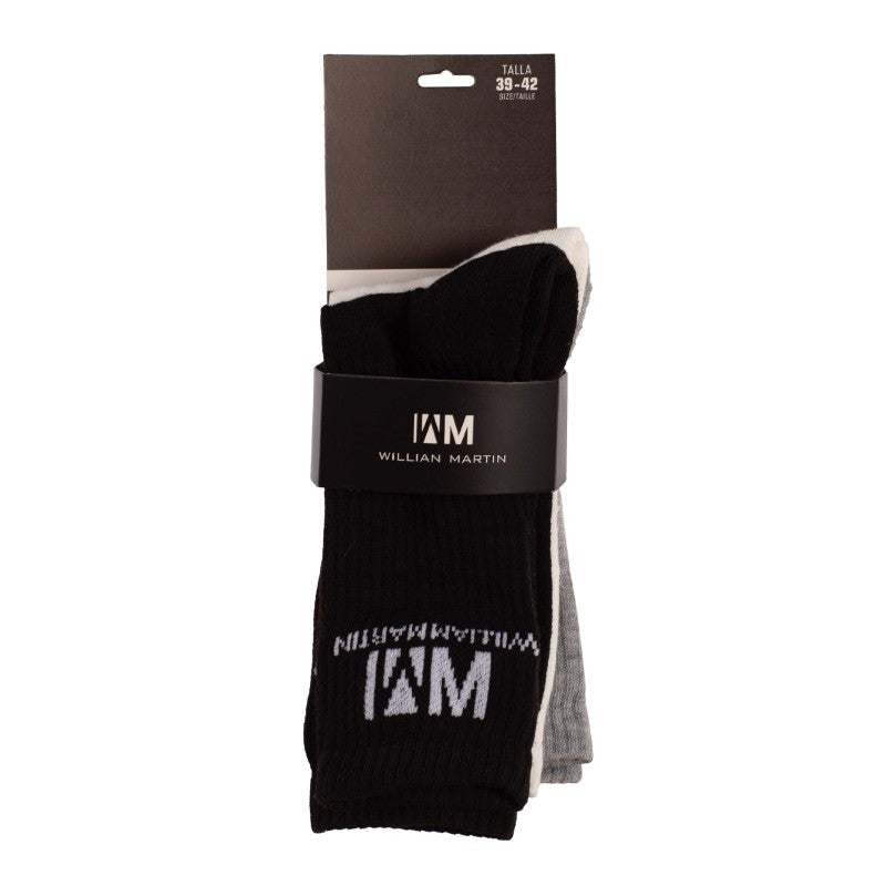 Pack De 3 Pares De Calcetines William Martin 4wear Único 35-38