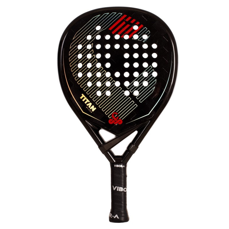 Pack Racket Padel Vibor-a Titan 15k Black Twill