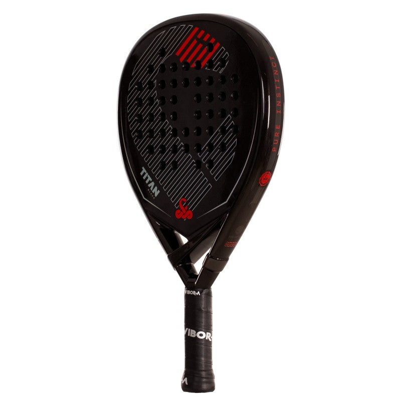 Pack Racket Padel Vibor-a Titan 15k Black Twill