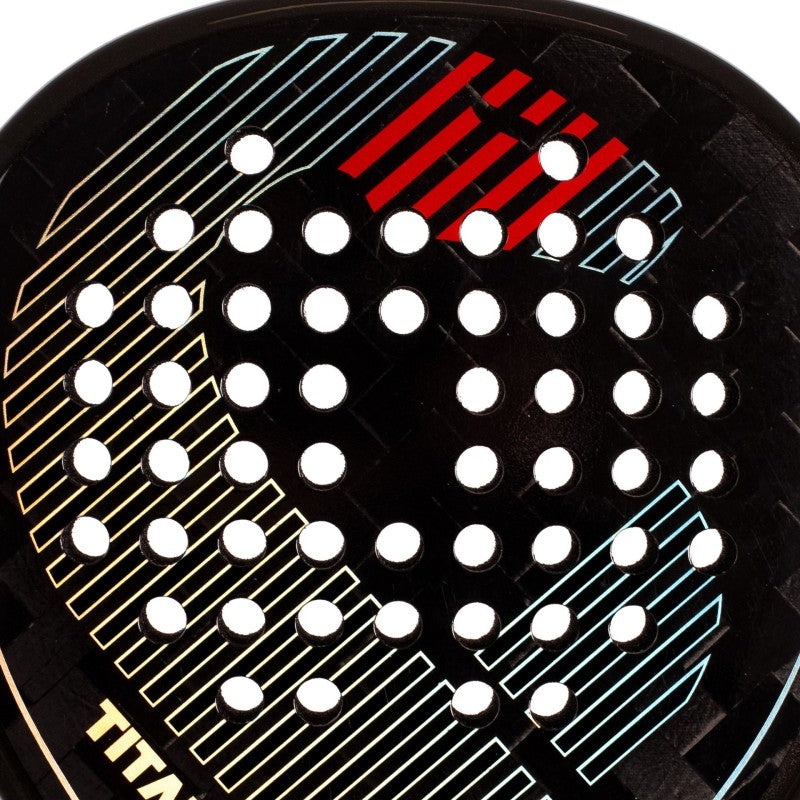 Pack Racket Padel Vibor-a Titan 15k Black Twill