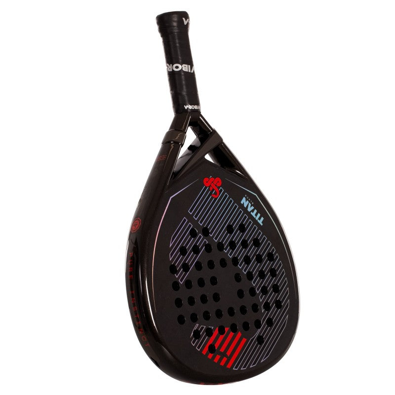 Pack Racket Padel Vibor-a Titan 15k Black Twill