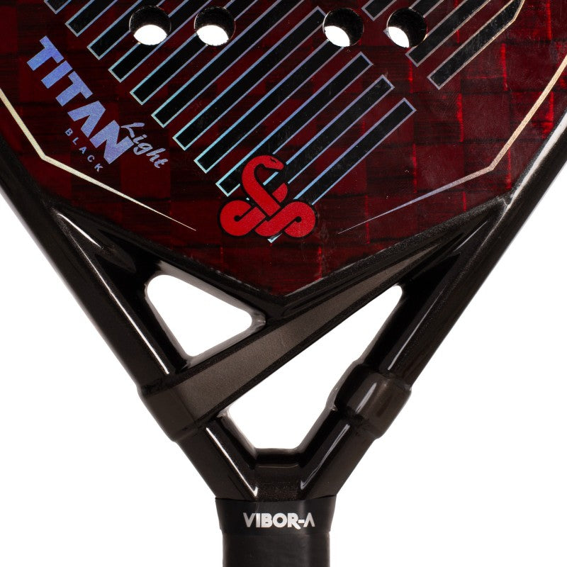Pack Racket Padel Vibor-a Titan Black Light