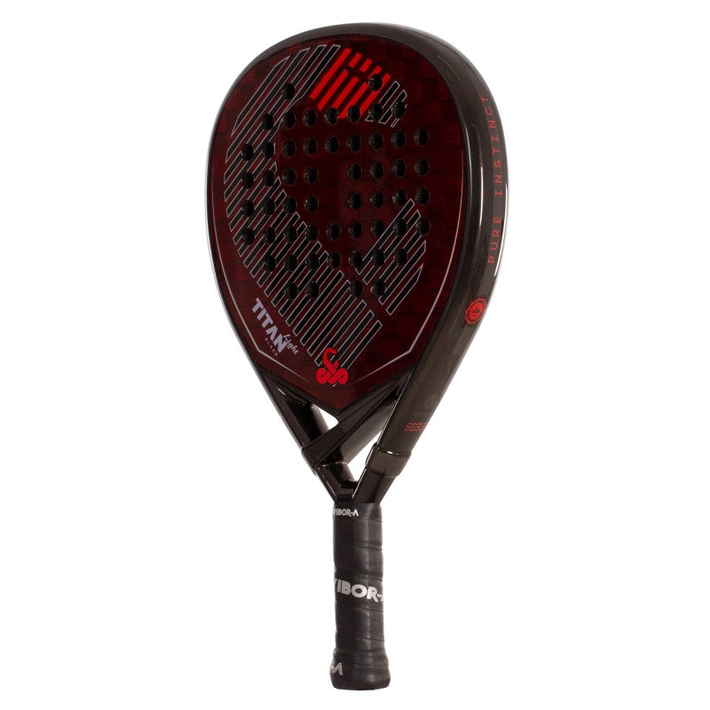 Pack Racket Padel Vibor-a Titan Black Light