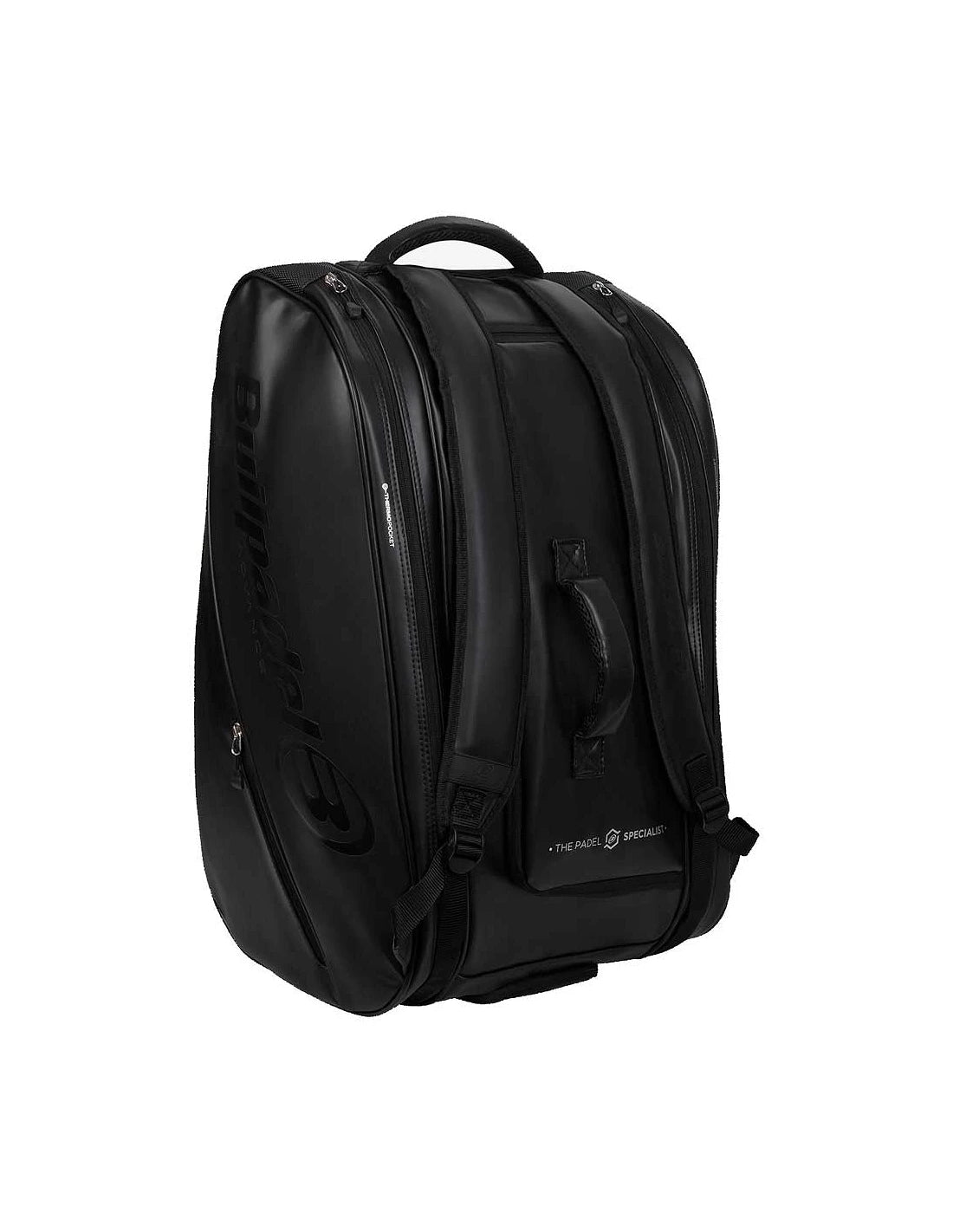 Borsa da paddle nera casual Bullpadel