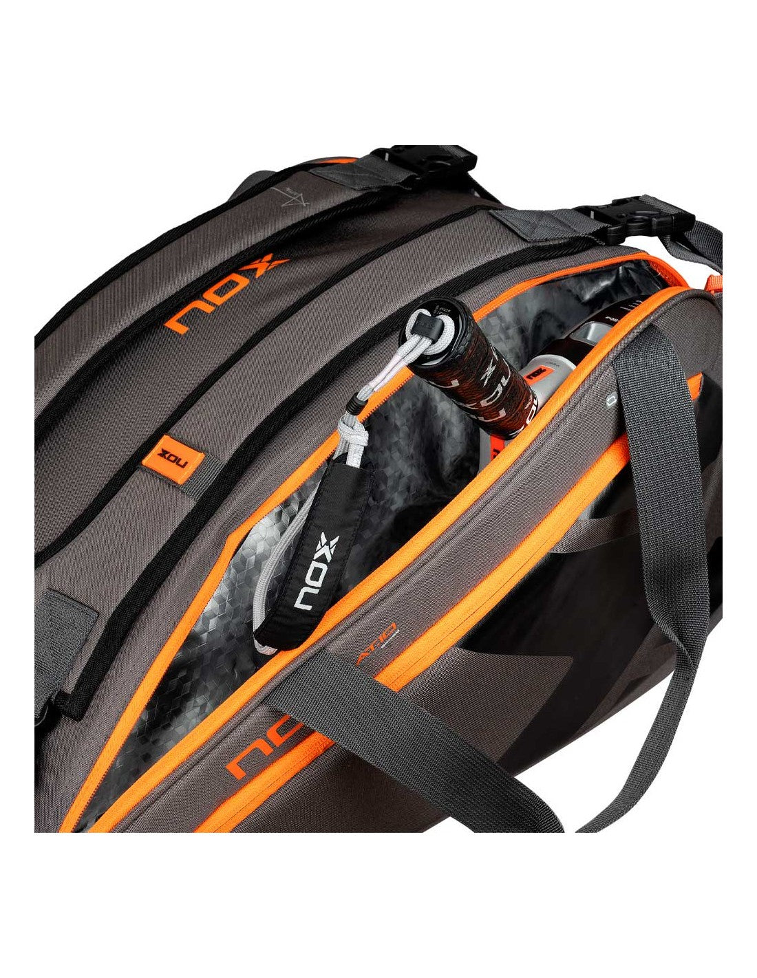 Nox AT10 Team Gray Padel Bag Black