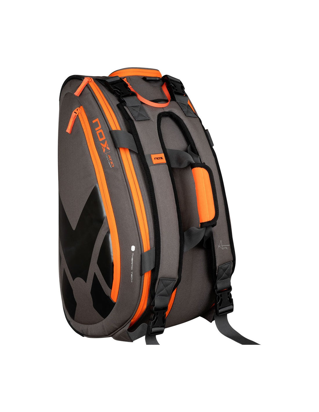 Nox AT10 Team Gray Padel Bag Black
