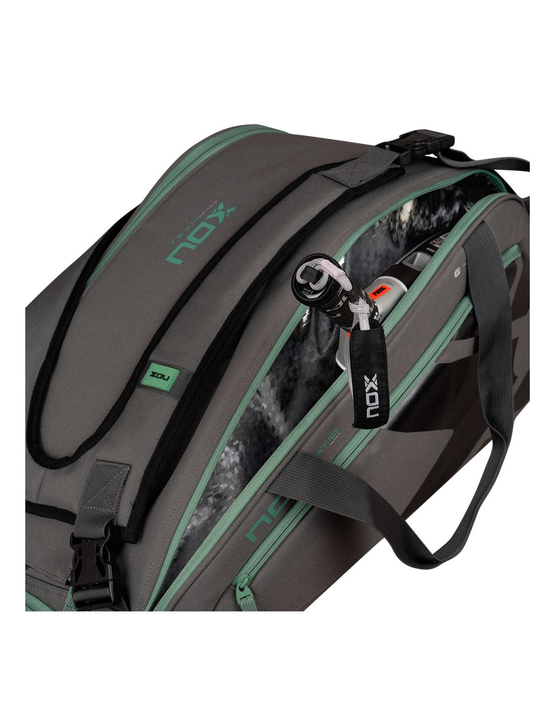 Nox AT10 Team Gray Green Padel Bag