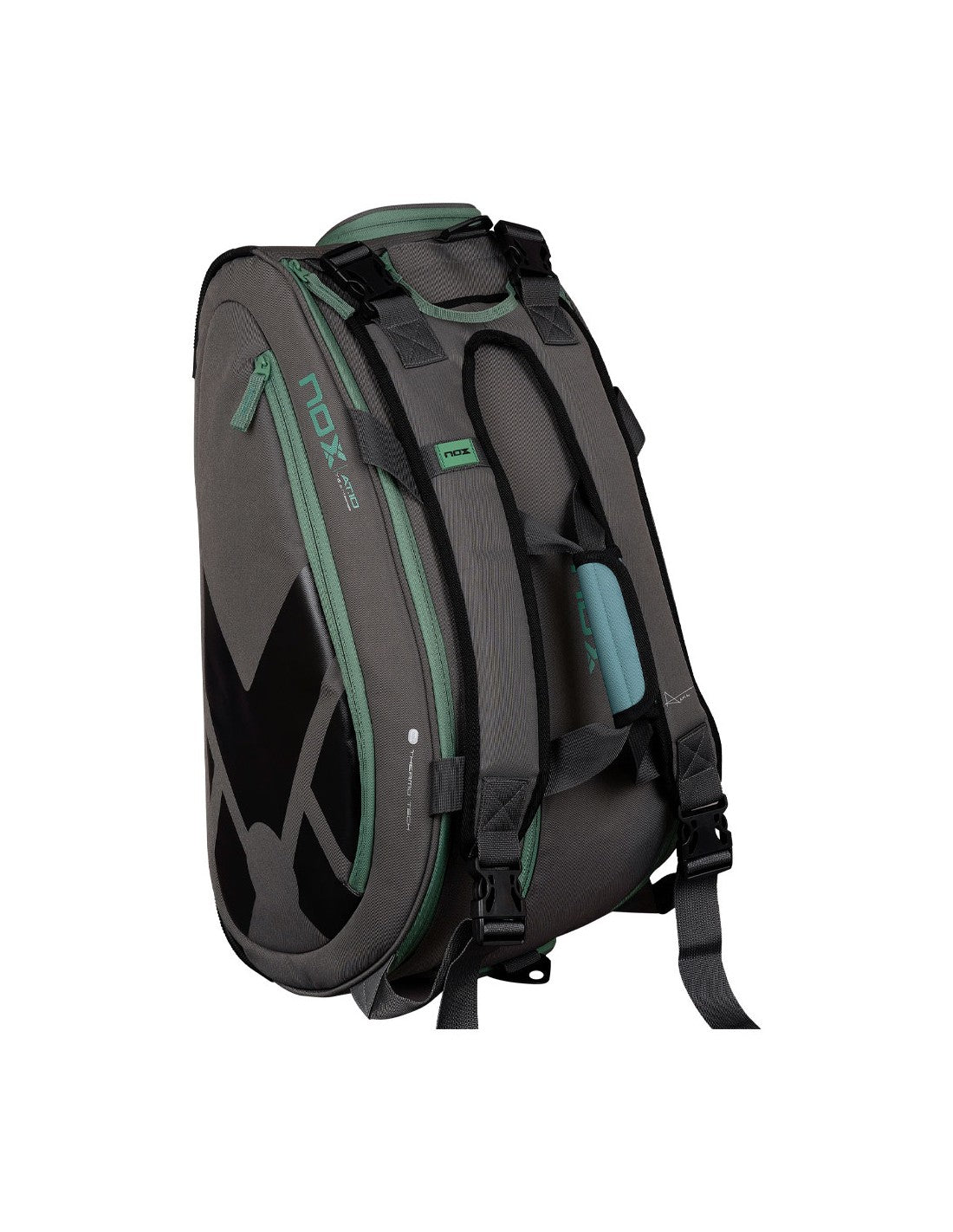Nox AT10 Team Gray Padel Bag Black