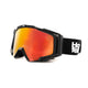 Horsefeathers Patriot Bike Googles (black/mirror Red)