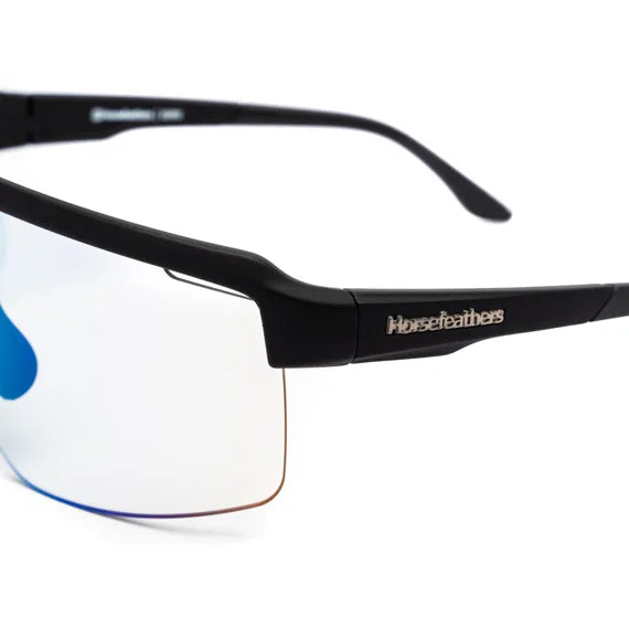 Horsefeathers Scorpio Photochromic Solbriller (mat sort/spejlgrøn)