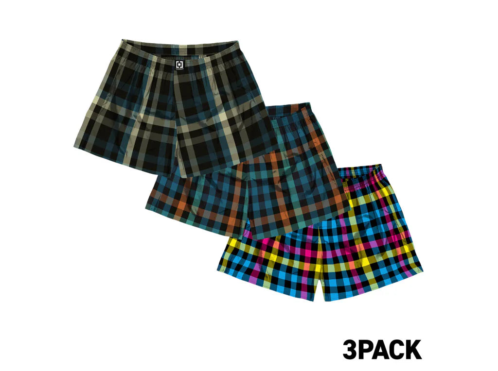 Horsefeathers Sonny 3pack Boxer Shorts (bundle 5)