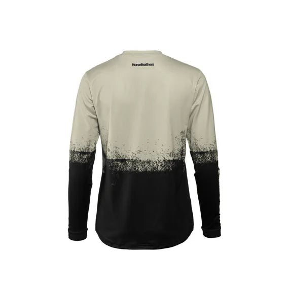Horsefeathers W Quantum Ls Bike Jersey (silver Birch/black)