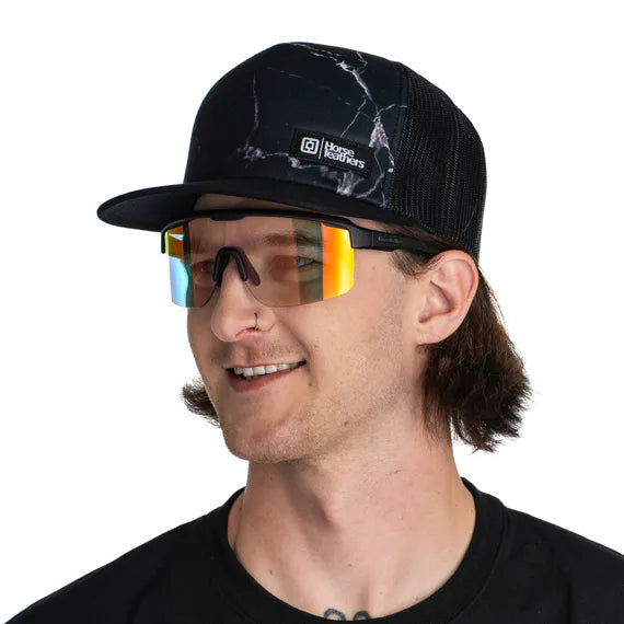 Horsefeathers Scorpio Photochromic Sunglasses (matt Black/mirror Red)