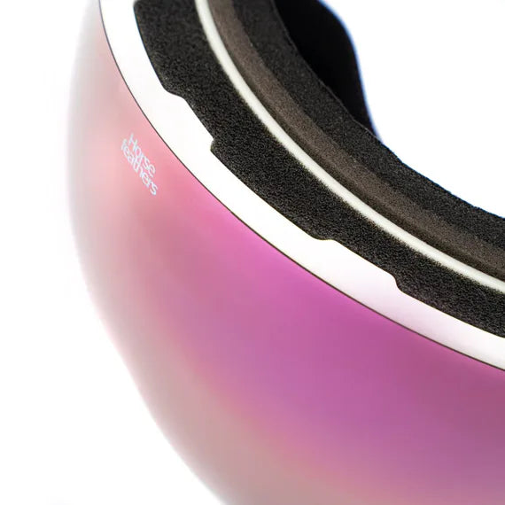 Horsefeathers Scout Goggles (white/mirror Pink)