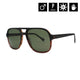Horsefeathers Corp Sunglasses (matt Havana/gray Green)
